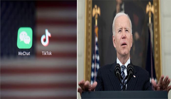 टिकटॉक और वीचैट जैसे चीनी ऐपों पर से जो बाइडन ने हटाया प्रतिबंध