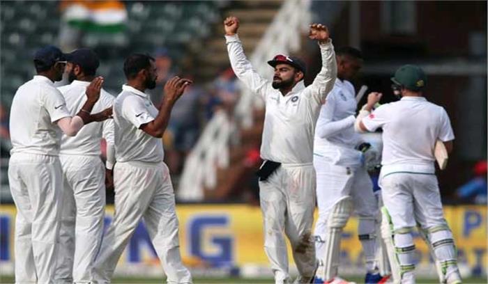 जोहान्सबर्ग टेस्ट : भारत ने दक्षिण अफ्रीका को तीसरे टेस्ट मैच में 63 रन से हराया जोहान्सबर्ग टेस्ट : भारत ने दक्षिण अफ्रीका को तीसरे टेस्ट मैच में 63 रन से हराया