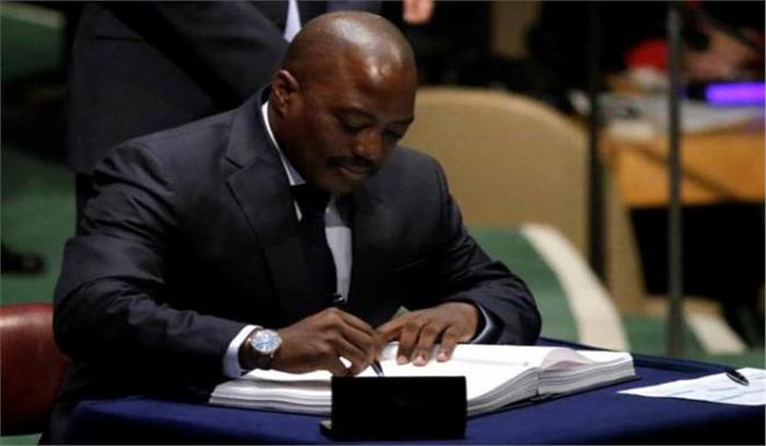 कांगो में राष्ट्रपति कबिला पद छोड़ने पर हुए राजी कांगो में राष्ट्रपति कबिला पद छोड़ने पर हुए राजी