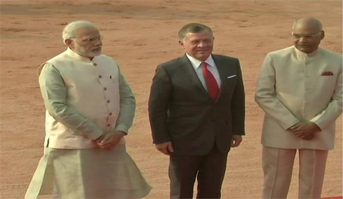 जार्डन किंग अब्दुल्ला भारत दौरे पर, हुए इस्लामिक हेरिटेज में शामिल 