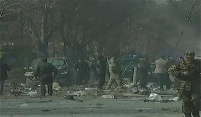 काबुल में जम्हूरियत अस्पताल के सामने भयानक विस्फोट, 40 की मौत