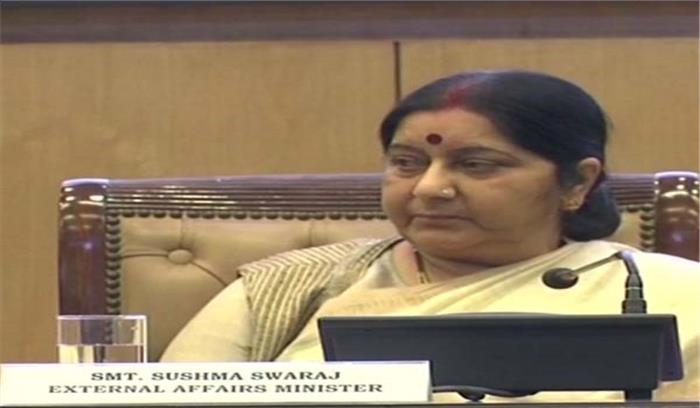 मानसरोवर झील में हर जगह स्नान करने की इजाजत नहीं: सुषमा