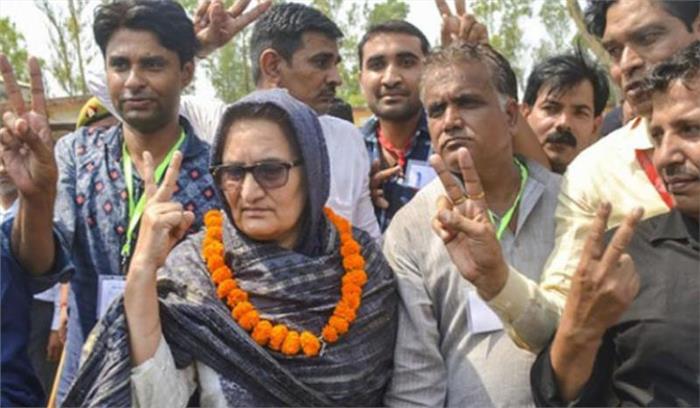 कैराना लोकसभा उपचुनाव में तबस्सुम की जीत से विपक्षी दलों में जश्न