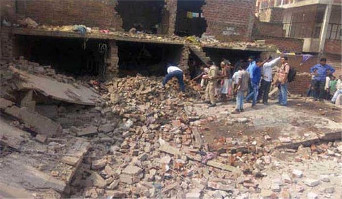 कानपुर : बम विस्फोट 3 मरे, एटीएस मौके पर