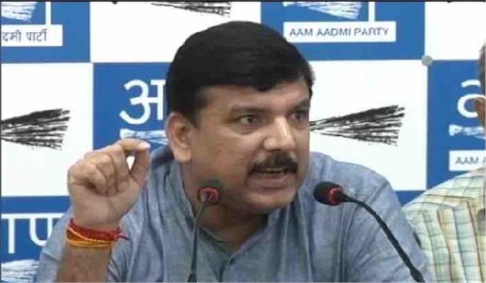 कपिल मिश्रा भाजपा और कांग्रेस की भाषा बोल रहे हैं: संजय सिंह