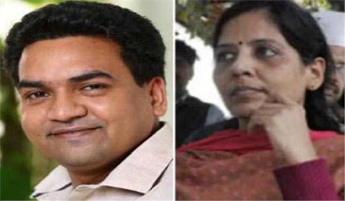 कपिल और सुनीता ने  व्यंग्य बाणों से एक-दूसरे पर प्रहार किया