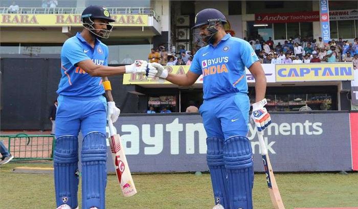 विशाखापट्टनम वनडे : भारत ने वेस्टइंडीज के सामने 388 रनों का लक्ष्य रखा