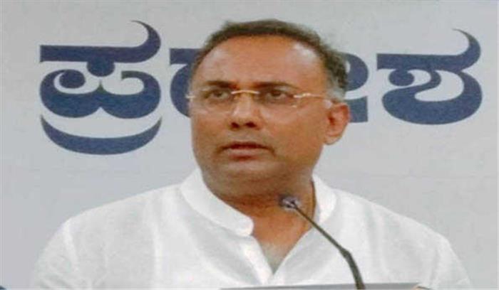 कर्नाटक के इतिहास में पहली बार चुनाव रद्द किए गए : कांग्रेस कर्नाटक के इतिहास में पहली बार चुनाव रद्द किए गए : कांग्रेस