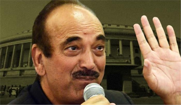 कर्नाटक के राज्यपाल पक्षपात कर रहे है : गुलाम नबी