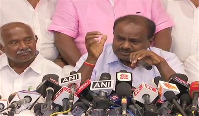 भाजपा विधायकों की खरीद फरोख्त कर रही: कुमारस्वामी