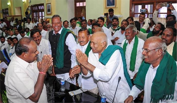 किसानों से कर्ज माफी के लिए कर्नाटक के सीएम कुमारस्वामी ने मांगा 15 दिन का समय