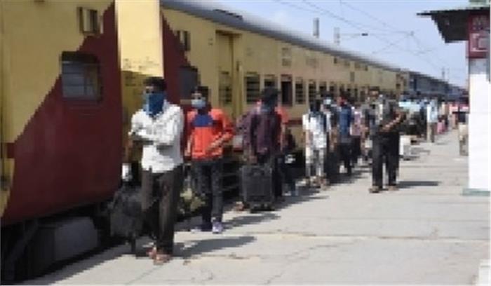 बेंगलुरु से प्रवासियों को लेकर स्पेशल ट्रेन बंगाल के बांकुरा रवाना