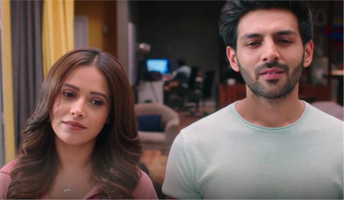 नुसरत भरूचा के साथ प्यार जैसा कुछ नहीं है: कार्तिक आर्यन नुसरत भरूचा के साथ प्यार जैसा कुछ नहीं है: कार्तिक आर्यन