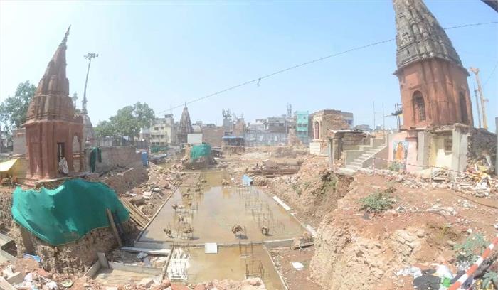 काशी विश्वनाथ कॉरिडोर प्रोजेक्ट पर मंडरा रहा है कोरोना का संकट