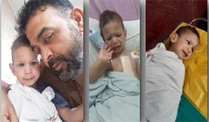 हमें कश्मीर में हमारे घर भेज दें, मेरे बेटे को मार सकता है लॉकडाउन