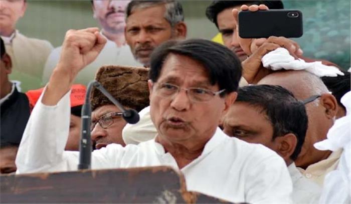 कश्मीर में दंगा कराकर चुनाव जीतना चाहती है भाजपा : अजीत सिंह