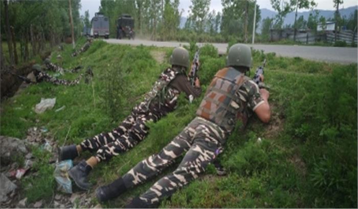 कश्मीर आतंकी हमले में सीआरपीएफ जवान घायल