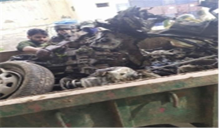 सुरक्षा बलों को निशाना बनाने के इरादे से कार में विस्फोटक रखा गया : आईजी  