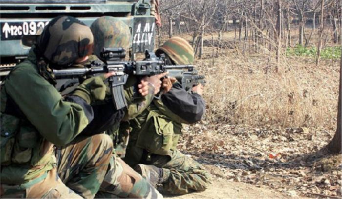 कश्मीर के बडगाम जिले में मुठभेड़, एक आतंकवादी ढ़ेर