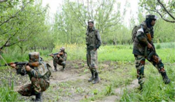 कुपवाड़ा में सुरक्षा बलों का तलाशी अभियान जारी