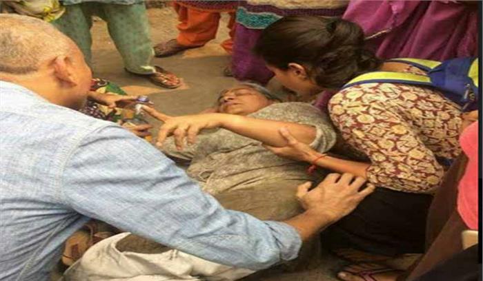 कठपुतली कॉलोनी बनी पुलिस छावनी कठपुतली कॉलोनी बनी पुलिस छावनी