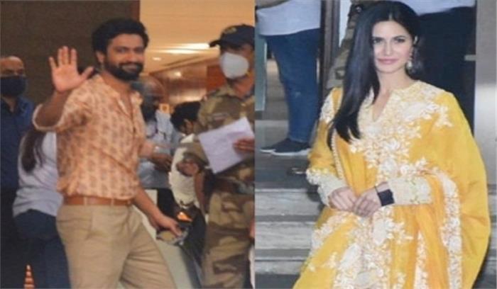 कैटरीना-विक्की शादी : 7 घोड़ों के रथ पर सवार होगा दूल्हा, हल्दी की रस्म आज