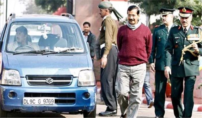 केजरीवाल द्वारा इस्तेमाल की गई कार चोरी