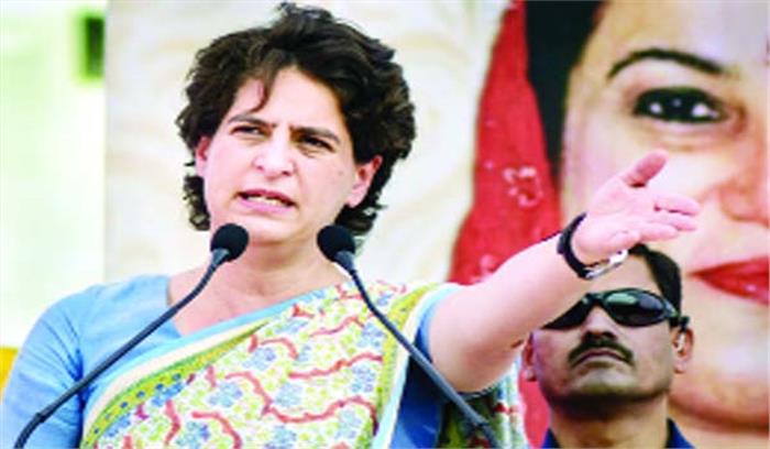 केेंद्र ने अर्थव्यवस्था को किया पंचर : प्रियंका