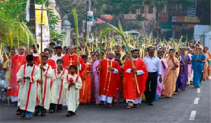 केरल में ईस्टर धूमधाम से मनाया गया