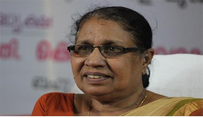 केरल महिला आयोग की अध्यक्ष एम.सी. जोसेफिन ने दिया इस्तीफा