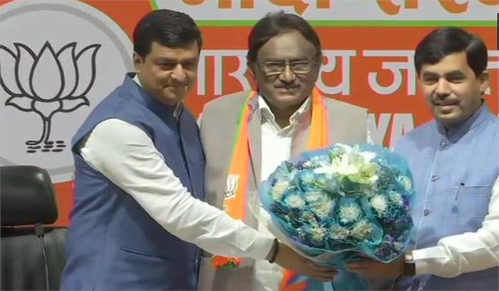 केरल में कांग्रेस को बड़ा झटका,बीजेपी में शामिल हुए एस. कृष्ण कुमार