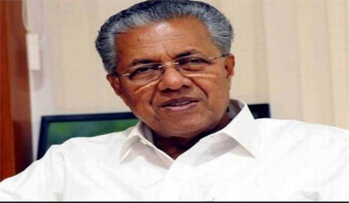 केरल: पिनाराई विजयन ने श्रीनिवासन के निधन पर शाेक व्यक्त किया
