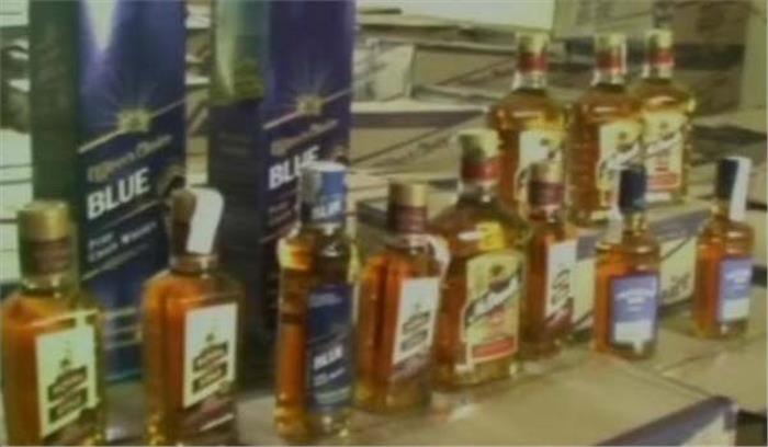 खगड़िया में भारी मात्रा में विदेशी शराब बरामद ,कारोबारी गिरफ्तार