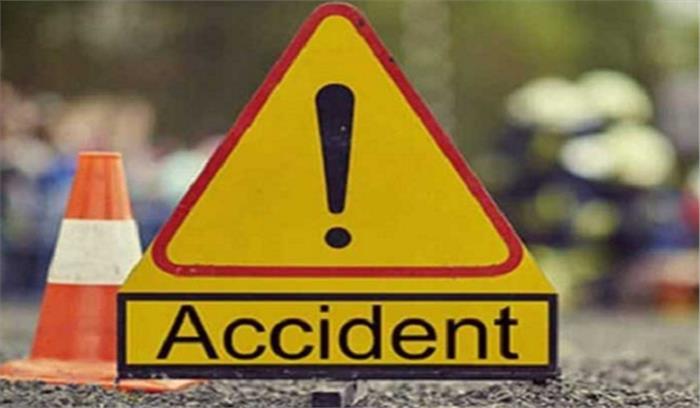 ट्रक की चपेट में आने से बच्ची की मौत