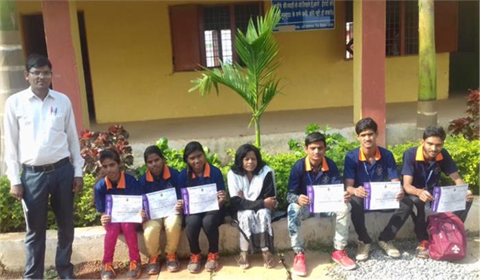 कनकी विद्यालय के 6 रोवर ने पचमढ़ी में पर्वतारोहण आपदा प्रबंधन मेेें भाग लिया