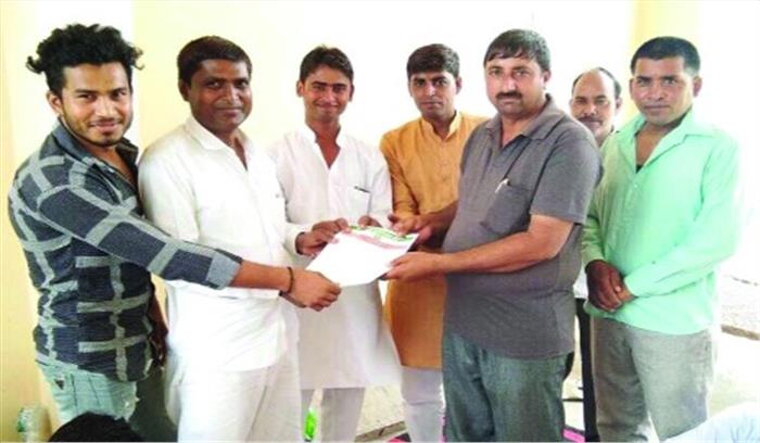 किसान कामगार मोर्चा संगठन में नए लोगों को मिली जिम्मेदारी