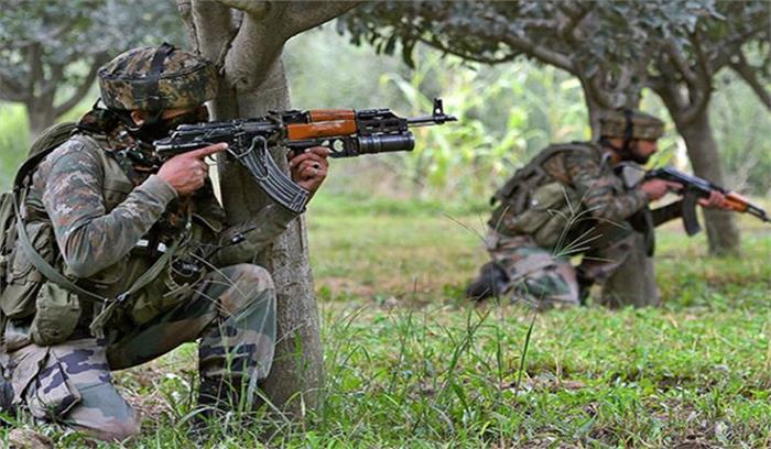 जम्मू-कश्मीर : किश्तवाड़ जिले में आतंकियों और सुरक्षाबलों के बीच मुठभेड़