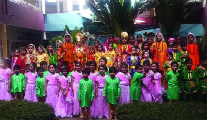 एपीजे में बच्चों ने किया रामकथा का सुंदर मंचन