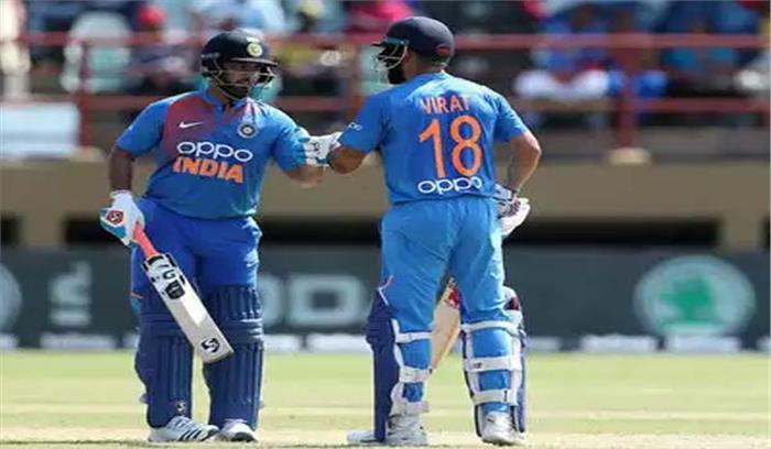 कोहली और पंत के अर्धशतक से भारत ने जीता मैच