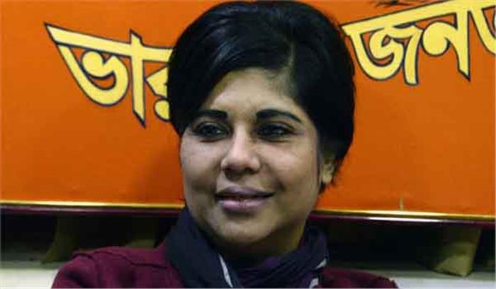 भाजपा उम्मीदवार भारती घोष की कार से नकदी जब्त की गई