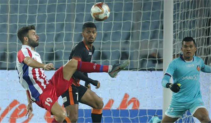 गोवा को 2-0 से हराकर टॉप पर पहुंचा एटीके