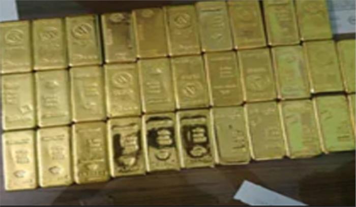 कोलकाता में 19 किलोग्राम से अधिक सोना जब्त