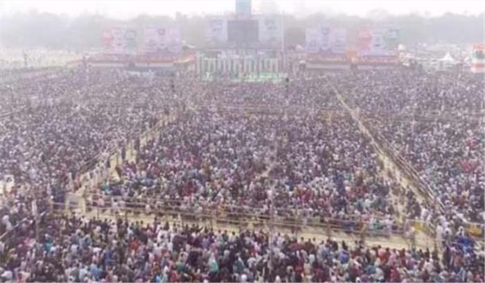 कोलकाता: विपक्ष की महारैली में उमड़ा जनसैलाब