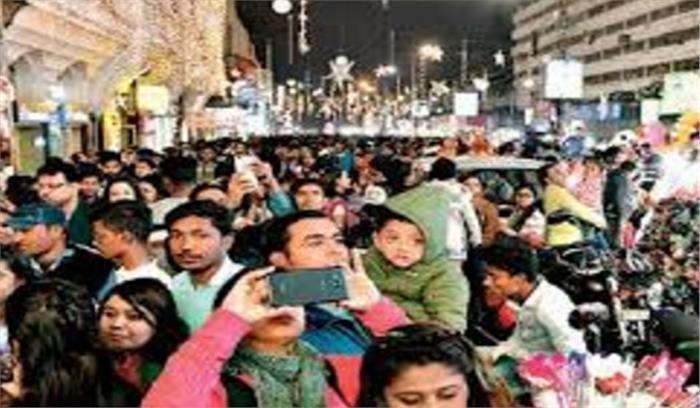 साल के पहले दिन जश्न में डूबा कोलकाता