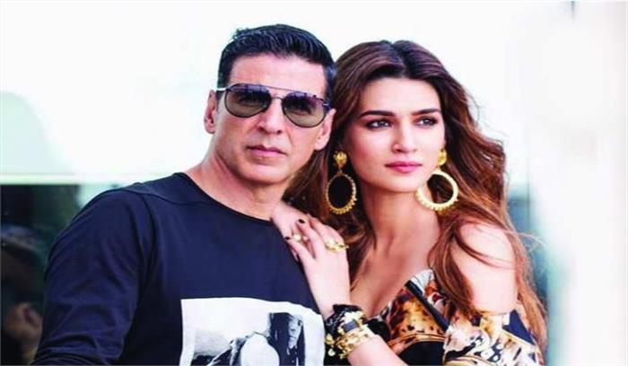 कृति सैनन ने अक्षय कुमार के साथ पूरी की बच्चन पांडे की शूटिंग