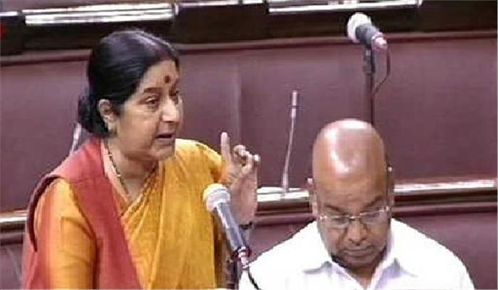 कुलभूषण को बचाने के लिए कुछ भी करेंगे: सुषमा  