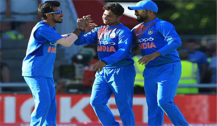 कुलदीप के पंजे और राहुल के शतक से जीता भारत
