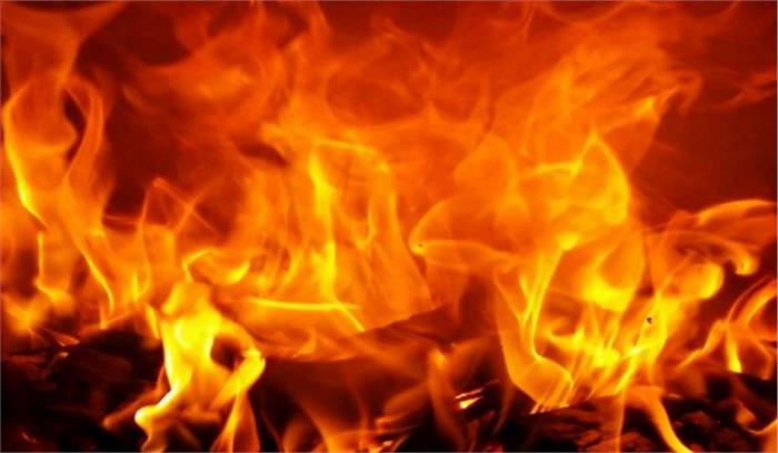 कुंभ मेला: दूसरी बार तंबू में लगी आग, कोई हताहत नहीं