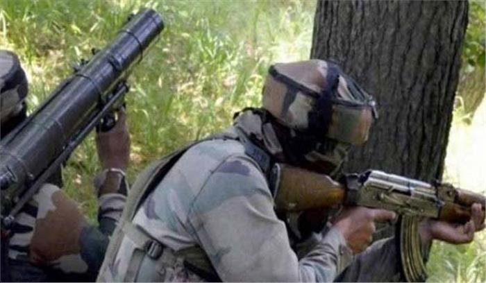 अब हीरानगर सेक्टर में खोला मोर्चा पाक सेना ने जवाबी कार्रवाई में पाक सेना की चौकिआं उड़ा दीं