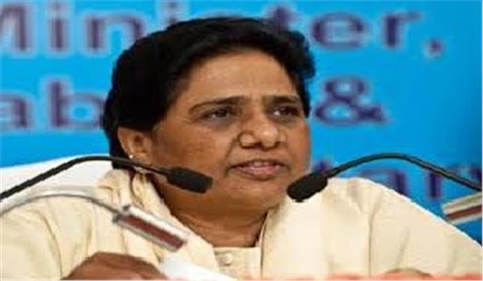 देशहित और सीमा की रक्षा केंद्र का दायित्व: मायावती